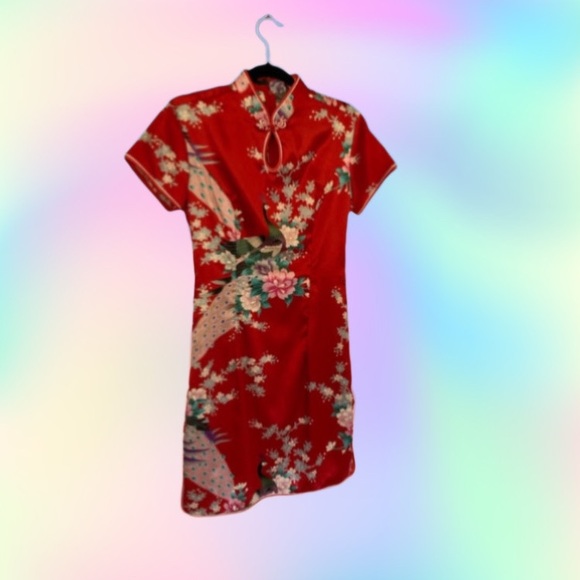 Vintage Dresses & Skirts - Vintage 90s Cheongsam Dress